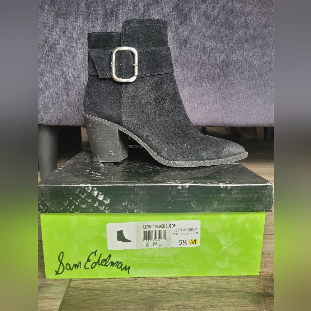 Sam Edelman – Leonia Buckle Bootie, size 5.5